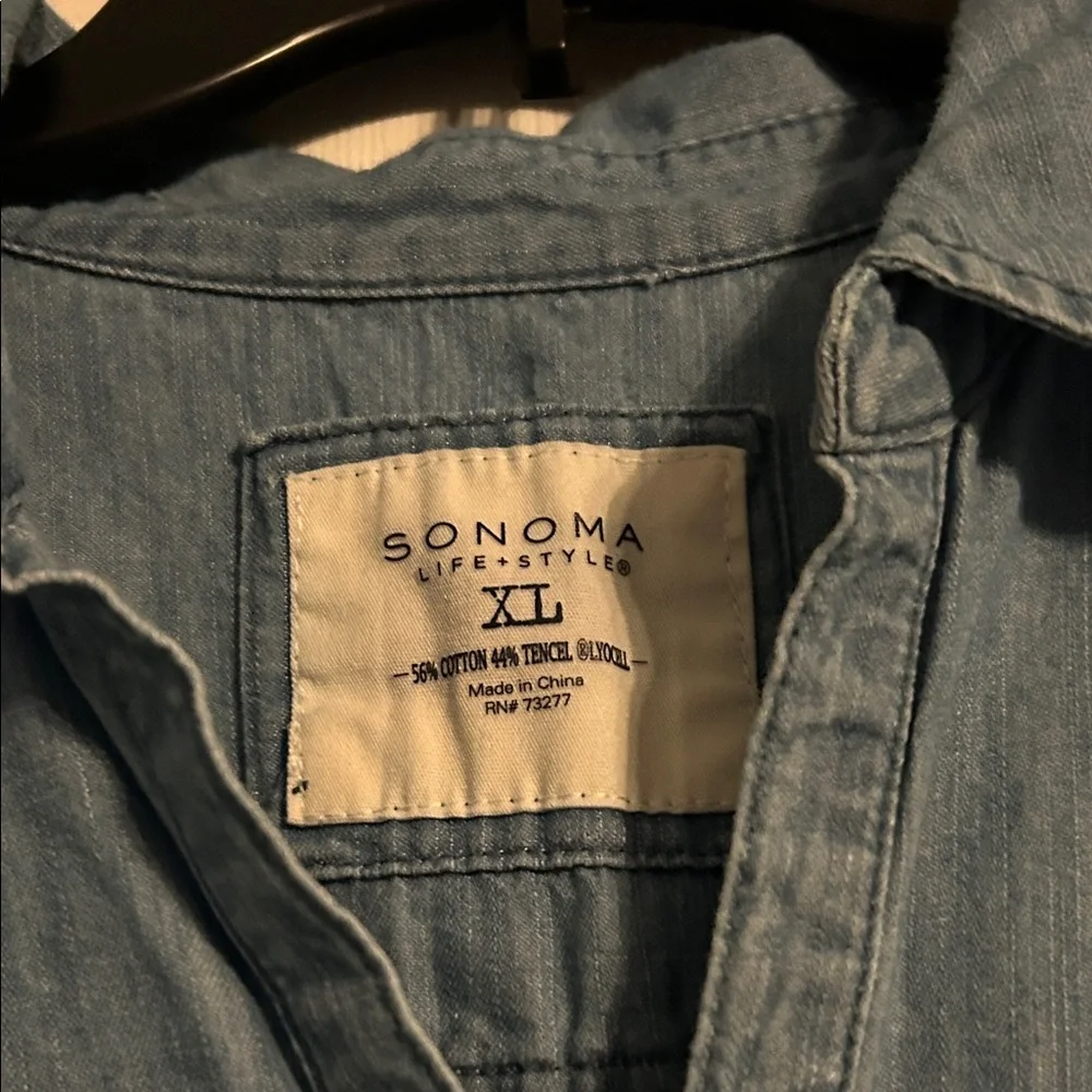 Sonoma Light Blue Denim dress - Picture 2 of 3